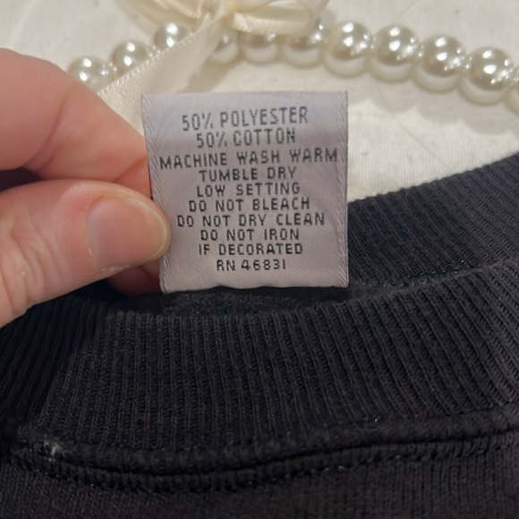 VINTAGE SIGNAL GLITTER LAS VEGAS WITH KISS SWEATSHIRTRT-WOMENS SIZE XL - Picture 4 of 9